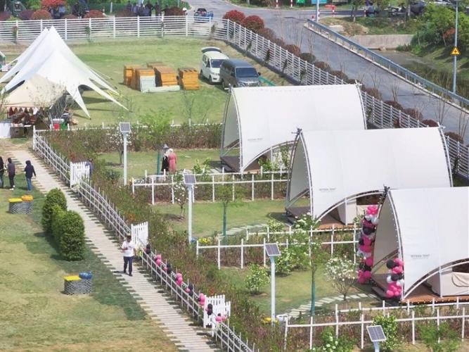 “青村如城·活力萬帳”如皋市帳篷露營季啟動(dòng)