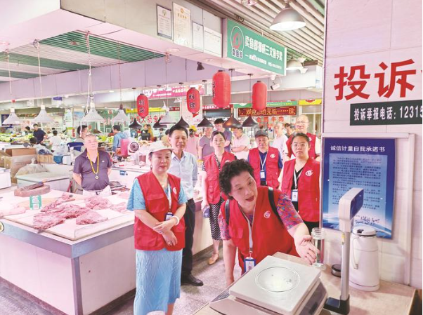 把好市場“關口” 辦好民生“食事”